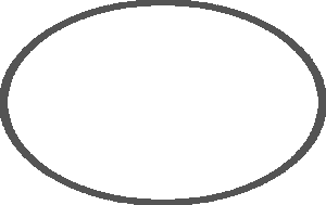 Blank Oval Self-Map Note Form
